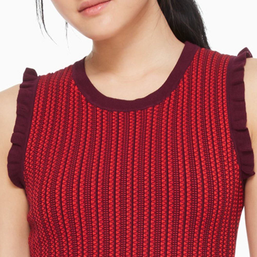 NWOT  Kate Spade textured sweater dress - Picture 5 of 9